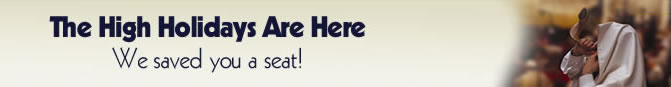 The High Holidays Are Here, We Saved You A Seat!
Directory made possible by George Rohr - New York, NY