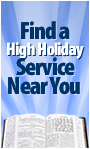 The High Holidays: We Saved You A Seat!